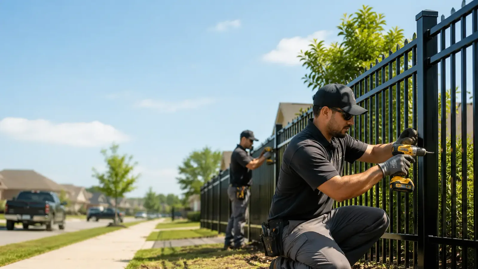 Metal Fence Installation in East Leroy, MI